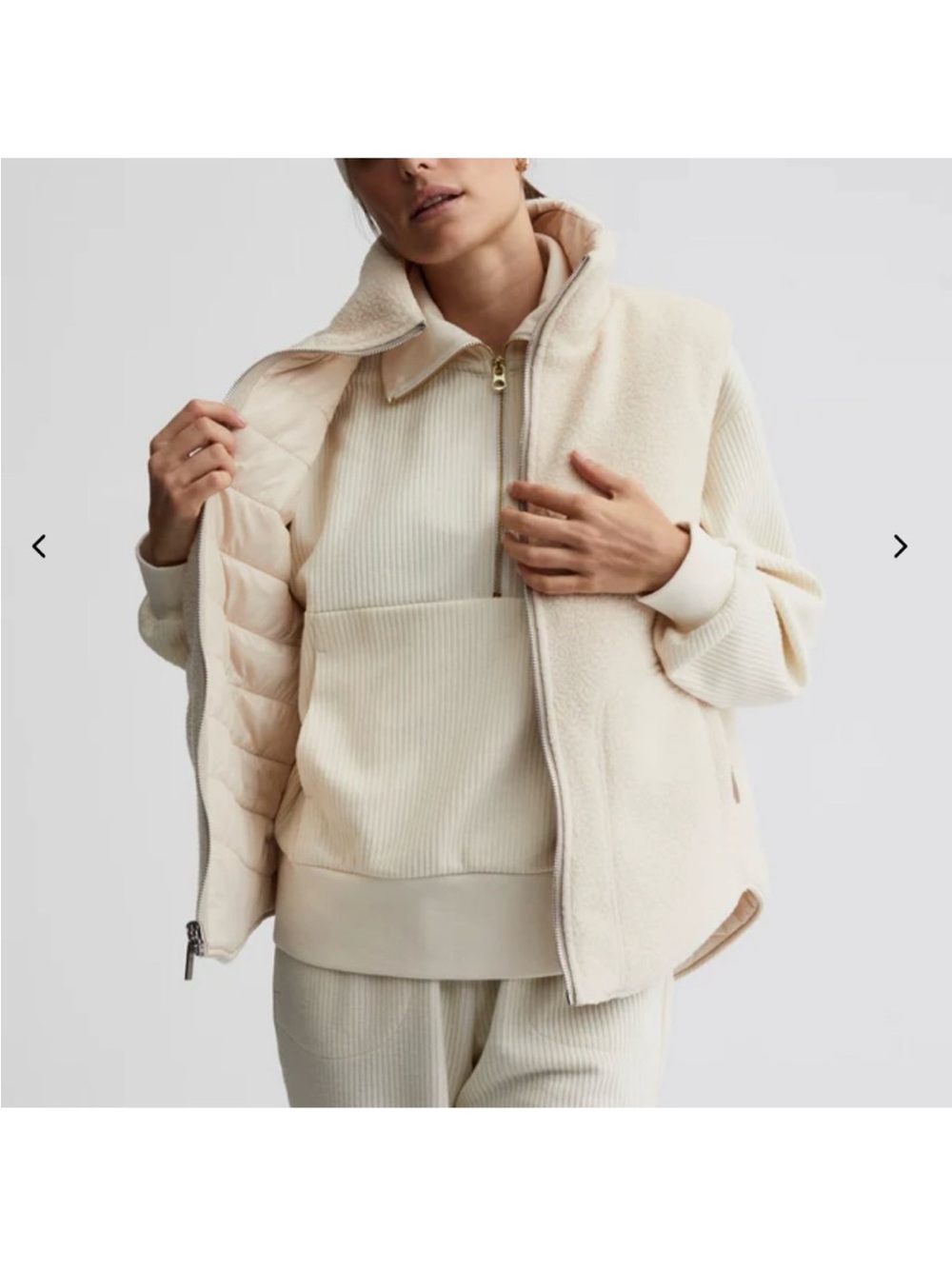 Varley Ellis Reversible Quilt Vest